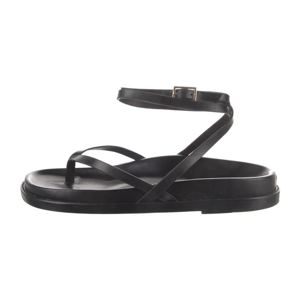 Porte & Paire Goat Leather Sandals